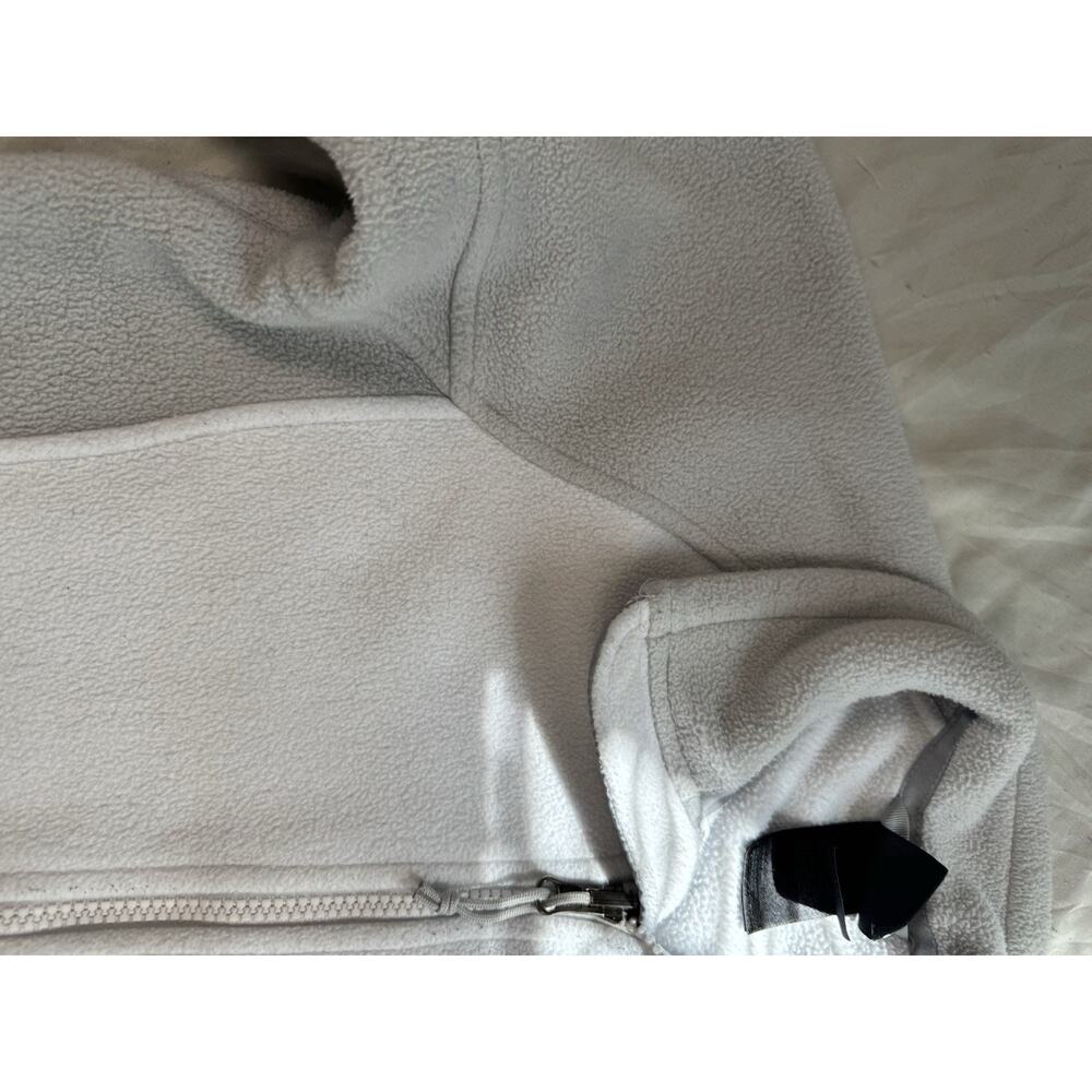 The North Face Fleece Jacket Full Zip Gray Women XS Lightweight Cozy - Picture 4 of 15